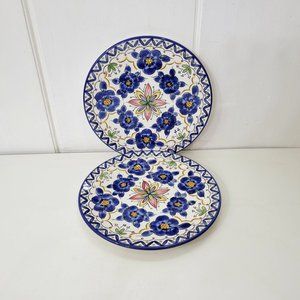 Pient A La Main Pottery Plates Mac'B France